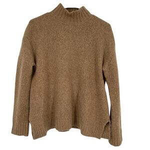 Jenni Kayne Sweater Alpaca Wool Blend Mockneck Sweater in Size Small